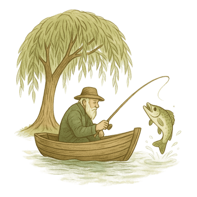 The Fisherman and the Willow